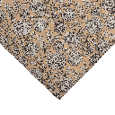 Mantel flower print crudo 200x135cm