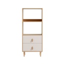 Estante 2 cajones Mila 119cm