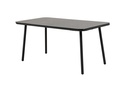 Juego comedor terraza 6 sillas Sylva gris oscuro