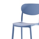 Silla Galheta azul