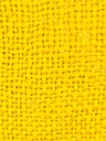 Cojín amarillo con borlas 40x40cm