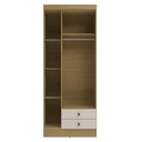 Closet 3 puertas Moscou Canary/Off white