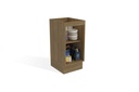 Base cocina Botanic 1 puerta gris 40cm