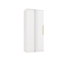 Closet 1 puerta modular esquinero 100cm