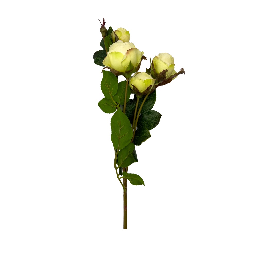 Flor rosa artificial 61cm