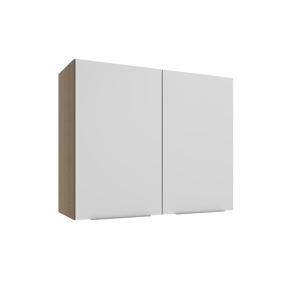 Aéreo cocina Stella blanco 2 puertas 80cm