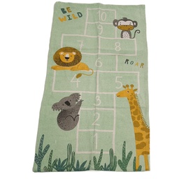 [230031304] Alfombra infantil 140x70cm safari
